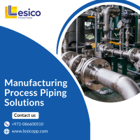 Manufacturing Process Piping Solutions | Lesico Process Piping